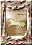 Unicorn Award in Bronze