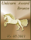 Unicorn Award in Bronze von Petra und Joachim